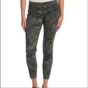 Unionbay Supplies Womens Green Camo Skinny Jeans